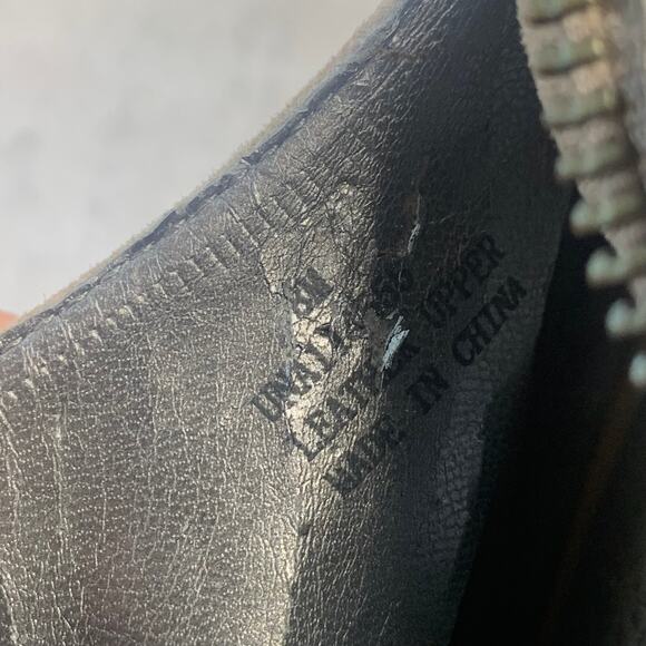 Sam Edelman Womens Sz 8 Taupe Suede Peep Toe Ankle Booties Beaded Heels Boots - Picture 9 of 9